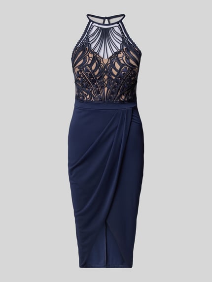 Lipsy Cocktailkleid mit Nahtreißverschluss Marine 2
