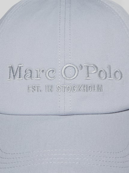 Marc O'Polo Basecap mit Label Stitching Hellblau 2