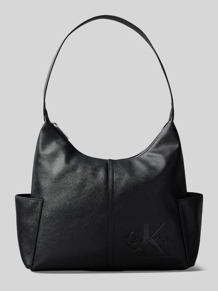 CK Calvin Klein Henkeltasche mit Reißverschluss und Seitentaschen  Black 2
