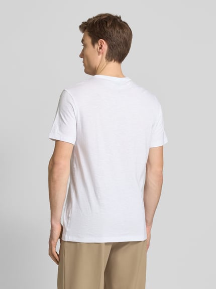 BOSS Orange T-Shirt aus reiner Baumwolle Weiss 5