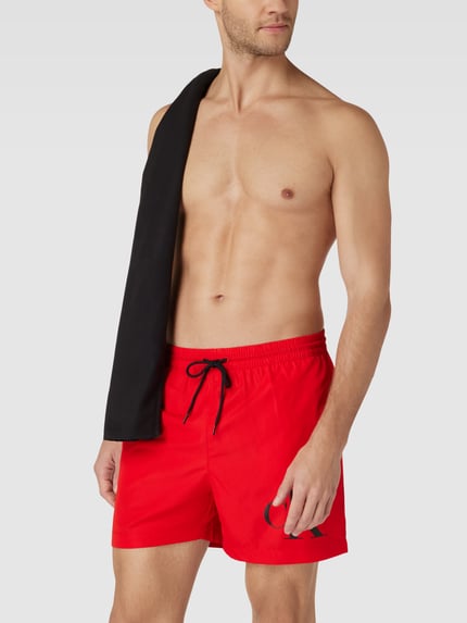 Calvin Klein Underwear Badehose und Strandtuch im Set Rot 1