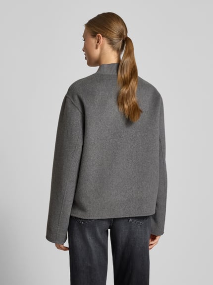 COMMA Jacke mit Stehkragen und Woll-Anteil Anthrazit 5