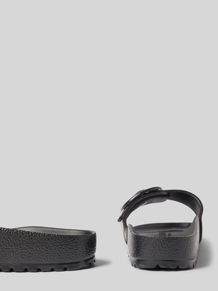 Birkenstock Slides mit Dornschließe Modell 'Madrid' Black 2