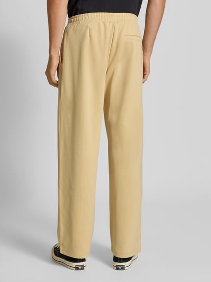 REVIEW Sweatbroek met elastische band Beige - 5