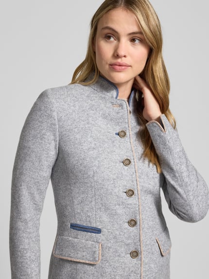 White Label Blazer met klepzakken Lichtgrijs - 3