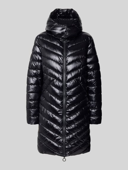 Christian Berg Woman Selection Gewatteerde jas met capuchon Zwart - 2