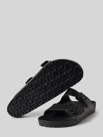 Birkenstock Slides mit Logo-Prägung Modell 'ARIZONA' Black 4