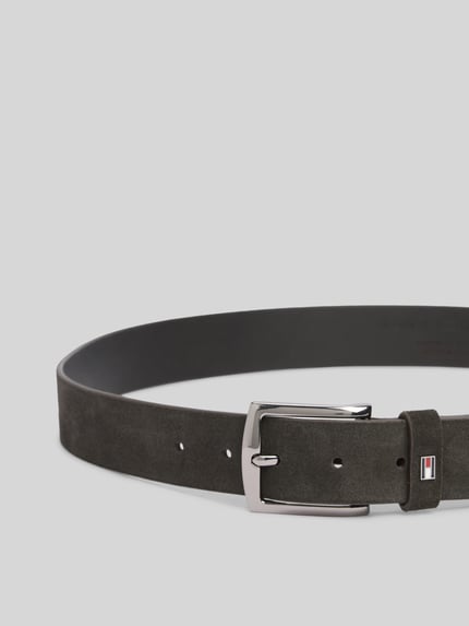Tommy Hilfiger Gürtel aus echtem Leder Modell 'DENTON 3.5 SUEDE' Dunkelbraun 3