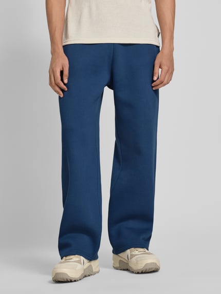 REVIEW Sweatpants mit elastischem Bund Dunkelblau 4