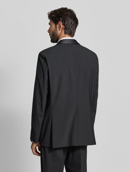 BOSS Regular Fit Smoking aus Schurwoll-Mix Modell 'JASPER TUX' Black 5