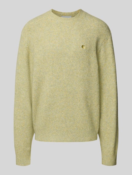 Carhartt Work In Progress Strickpullover mit Woll-Anteil Lind 2