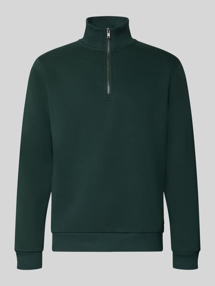 Regular Fit Sweatshirt mit Baumwoll-Anteil Modell 'Bradley' Shop The Look MANNEQUINE