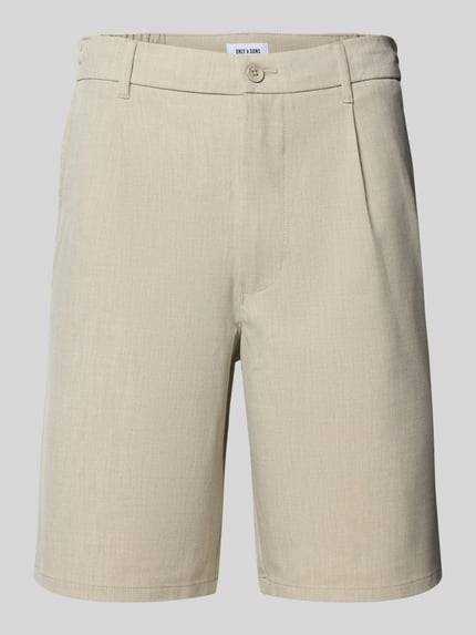 ONLY & SONS Szorty o kroju slim fit z kieszeniami z tyłu model ‘LOU’ Beżowy 2