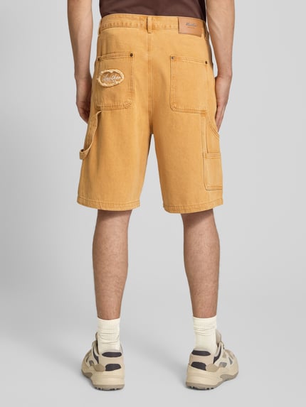 ANOTHER COTTON LAB Jorty o kroju relaxed fit z wpuszczanymi kieszeniami Beżowy 5