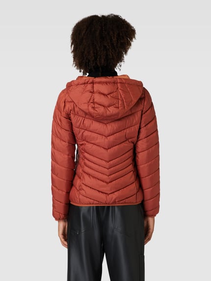 Tom Tailor Denim Gewatteerd jack met capuchon Middenbruin - 5