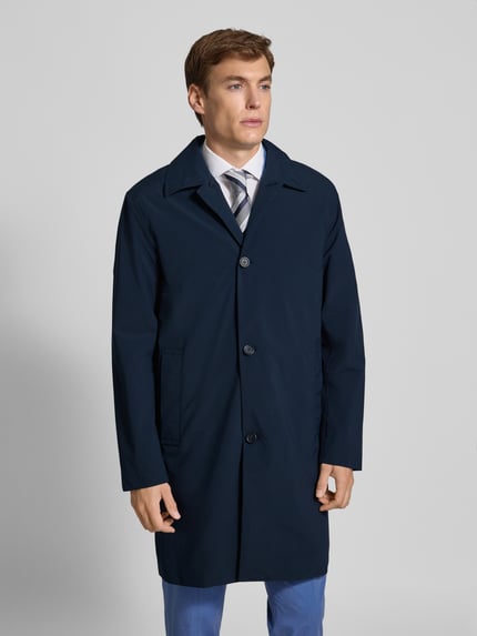 Selected Regular Fit Funktionsmantel mit ausknöpfbarer Weste Modell 'SILAS' Marine 4
