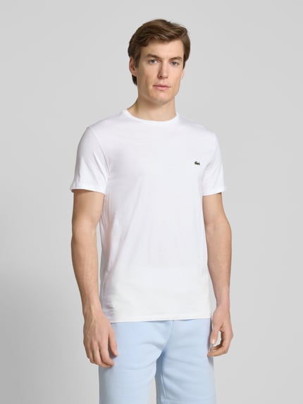 Lacoste T-shirt met ronde hals Wit - 4