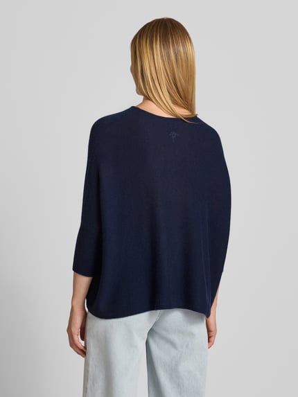 JOOP! Strickpullover aus Kaschmir mit 3/4-Arm Dunkelblau 5