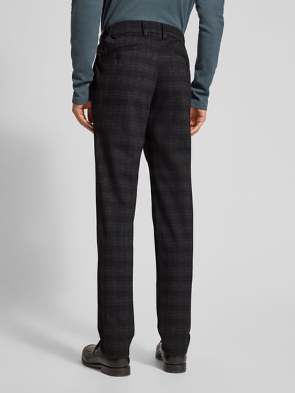 Christian Berg Men Slim Fit Hose mit Gesäßtaschen Mittelgrau 5