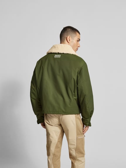 Kenzo Jack met knoopsluiting Olijfgroen - 5