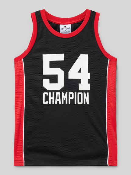 Champion Tanktop mit Motiv-Print Black 1