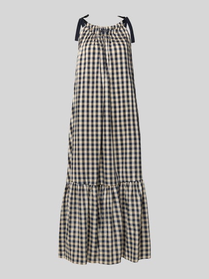 Weekend Max Mara A-Linie Freizeitkleid aus Baumwoll-Mix Modell 'UGOLA' Black 2