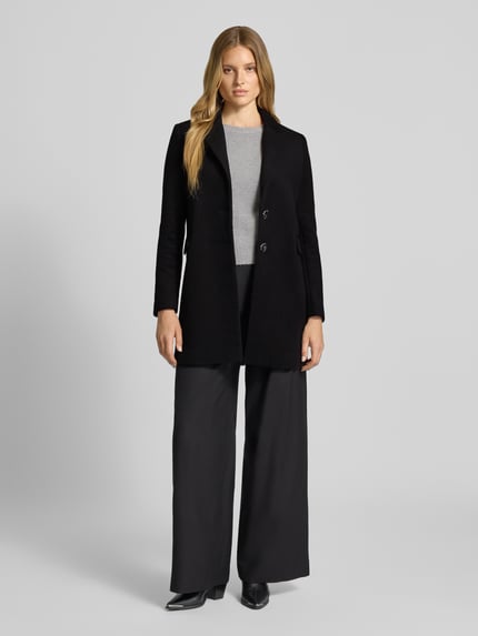 Armani Exchange Wollmantel mit Reverskragen Black 1