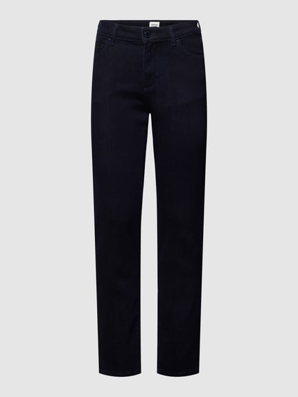 Mustang Jeansy o kroju slim fit z dodatkiem streczu model ‘Crosby Relaxed Slim’ Granatowy 2
