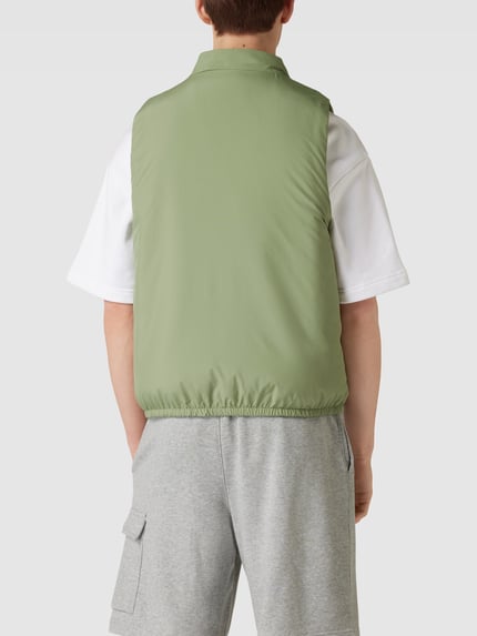 Nike Gilet met labelstitching, model 'CLUB' Lichtgroen - 5