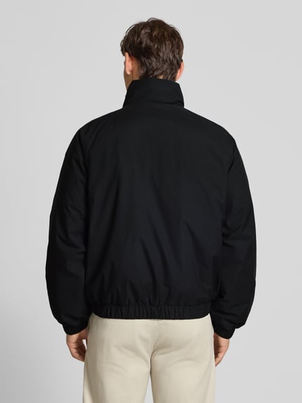 Lacoste Regular Fit Bomberjacke mit Stehkragen Black 5