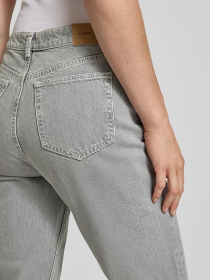 Samsøe Samsøe Jeansy z 5 kieszeniami model ‘MARIANNE’ Średnioszary melanż 3