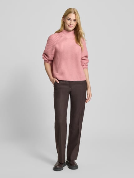 HERZENS Strickpullover aus Woll-Kaschmir-Mix Altrosa 1