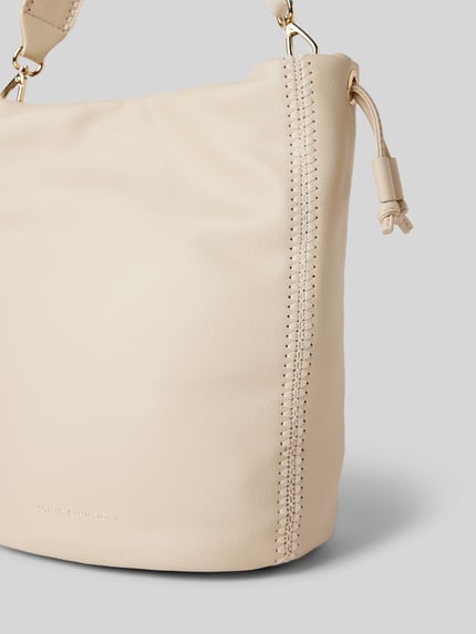 Tommy Hilfiger Beuteltasche mit Zierstichen Beige 3