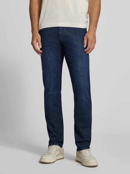 Brax Modern Fit Jeans aus Baumwoll-Mix Modell 'Chuck' Jeansblau 4
