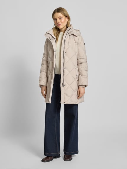 FUCHS SCHMITT Loose Fit Steppmantel mit Kapuze Sand 1
