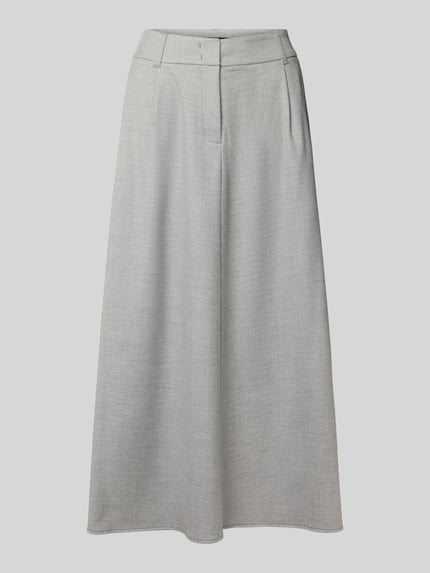Betty Barclay Spódnica midi o linii A ze szwem działowym Jasnoszary 2