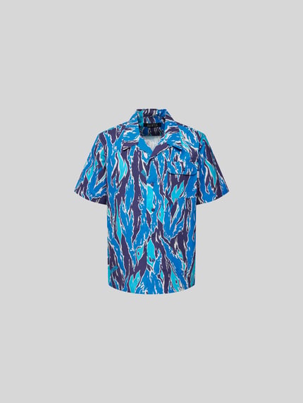 Billionaire Boys Club Vrijetijdsoverhemd met borstzak Blauw - 2