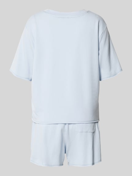 Polo Ralph Lauren regular fit pyjama van katoenmix Lichtblauw - 3