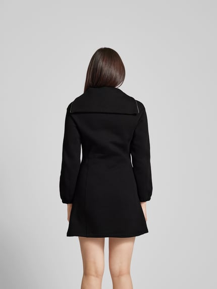 Kenzo Sweatkleid aus reiner Baumwolle Black 5