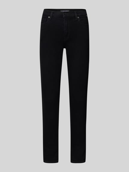 ARMEDANGELS Skinny fit jeans van katoenmix, model 'TILLAA' Zwart - 2