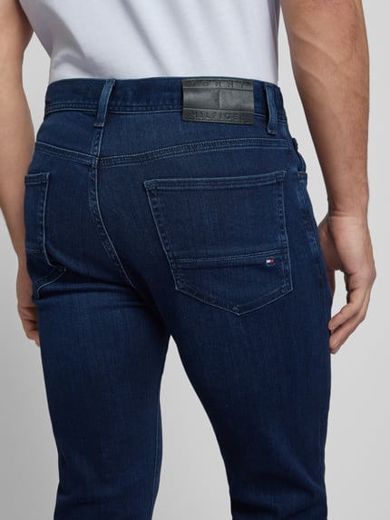 Tommy Hilfiger Slim Fit Jeans im 5-Pocket-Design Modell 'BLEECKER' Jeansblau 3