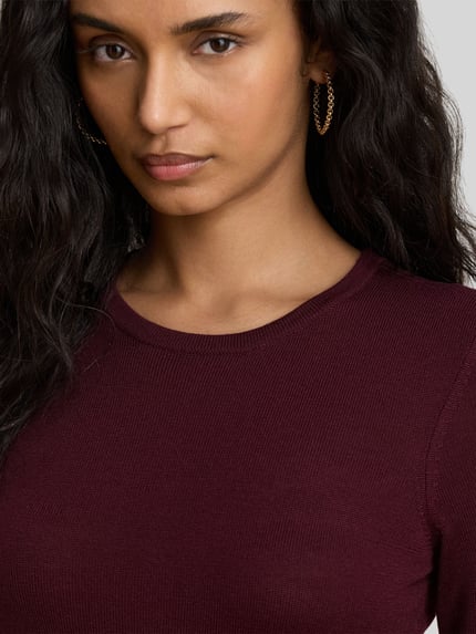 Lauren Ralph Lauren Linia a sukienka casualowa z czystej wełny model 'VORLEY' Rdzawoczerwony 3
