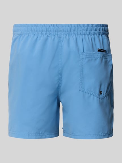 Produktfoto, Regular Fit Badehose mit Logo-Patch Modell 'Everyday' von Quiksilver, krój regular fit, naszywka z logo, elastyczny pas z tunelem