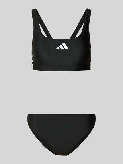 adidas Sportswear Bikini z Nadruk z logo Czarny 1