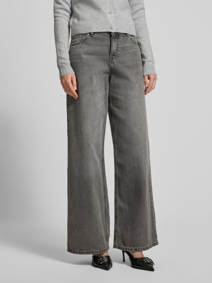 REVIEW Jeans met 5-pocketmodel Middengrijs - 4