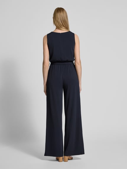 Christian Berg Woman Selection Jumpsuit mit Taillengürtel Marine 5