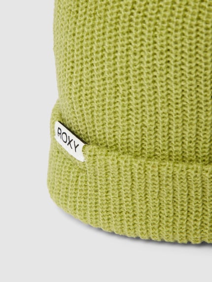 Roxy Beanie met labelpatch Kaki - 2