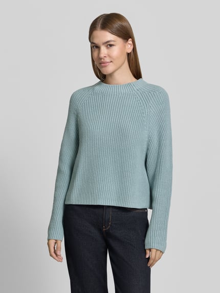 OPUS Pullover mit Raglanärmeln Modell 'Ponusa' Hellblau 4