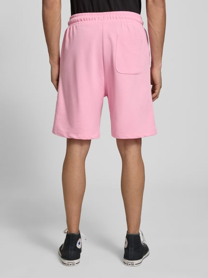 JACK & JONES Sweatshorts mit Logo Model 'KANE' Pink 5