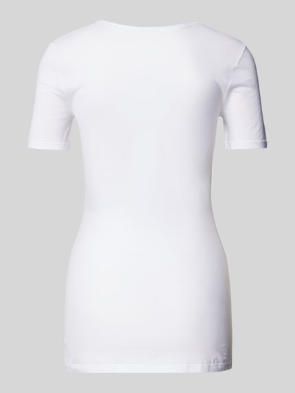 HANRO T-shirt z okrągłym dekoltem Biały 3
